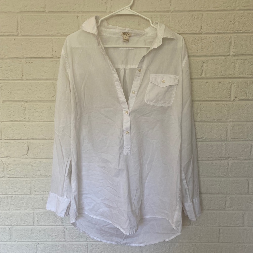 White Collared Tunic